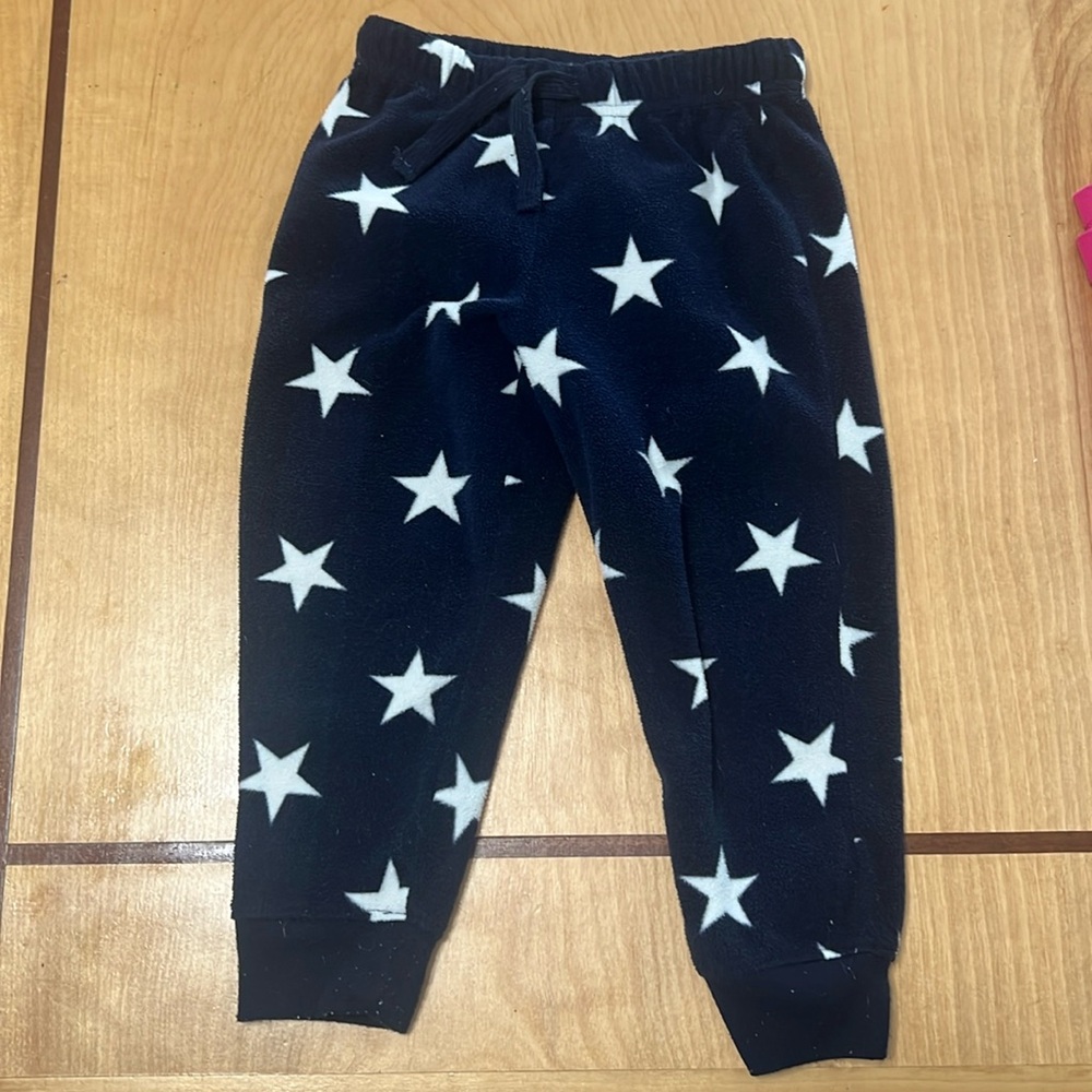 Primary Fleece PJ Pants with Stars